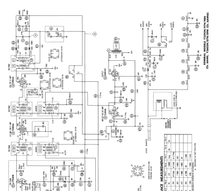 Y3593N Ch= 6A4N; Admiral brand (ID = 1273469) Radio