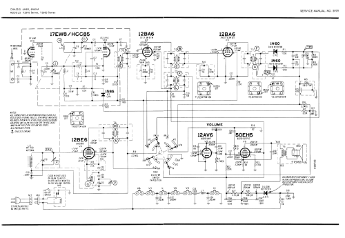 Y3593N Ch= 6A4N; Admiral brand (ID = 3003214) Radio