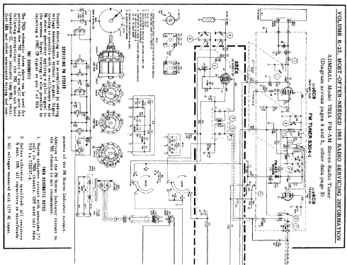 Y4463 Ch= 7N2A + 3PA7; Admiral brand (ID = 167600) Radio