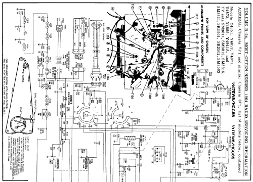 Y4851 Ch= 9P1; Admiral brand (ID = 176849) Radio