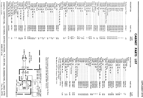 YG773 Ch= 5D6E; Admiral brand (ID = 1544693) Radio