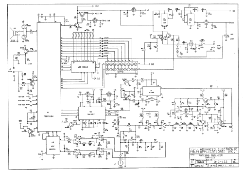 HF Analyst SWR-121; Advanced Electronic (ID = 2840884) Equipment