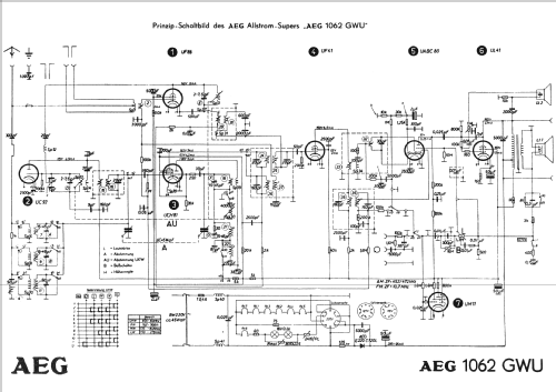 1062GWU; AEG Radios Allg. (ID = 309663) Radio