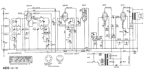 141W; AEG Radios Allg. (ID = 217201) Radio