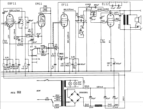 161; AEG Radios Allg. (ID = 355395) Radio