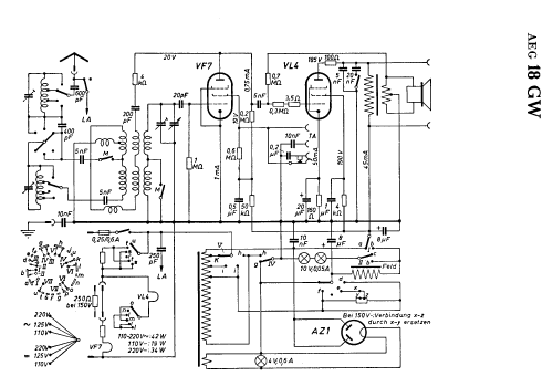 18GW; AEG Radios Allg. (ID = 4226) Radio