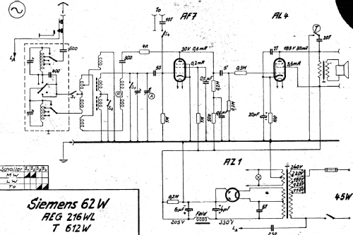 2-16W ; AEG Radios Allg. (ID = 2997992) Radio