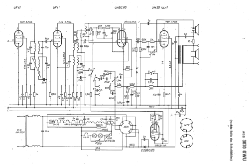 3070GWU; AEG Radios Allg. (ID = 11682) Radio