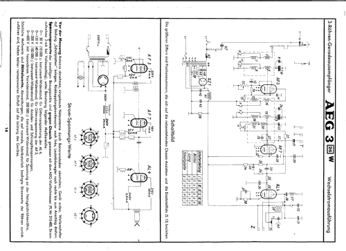 3-26W - 326WL; AEG Radios Allg. (ID = 1290108) Radio