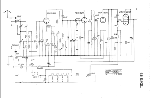 46G/GL; AEG Radios Allg. (ID = 5922) Radio