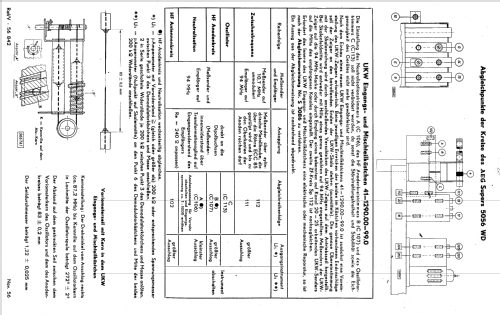 5056WD; AEG Radios Allg. (ID = 1407498) Radio