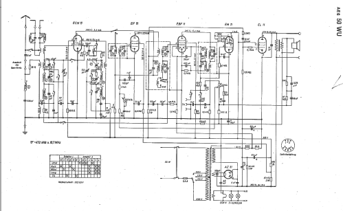 50WU; AEG Radios Allg. (ID = 1331447) Radio