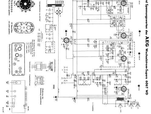 6067WD; AEG Radios Allg. (ID = 74562) Radio