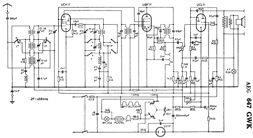 647GWK; AEG Radios Allg. (ID = 672188) Radio