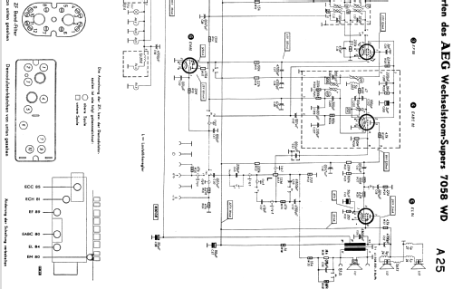 7058WD; AEG Radios Allg. (ID = 617585) Radio