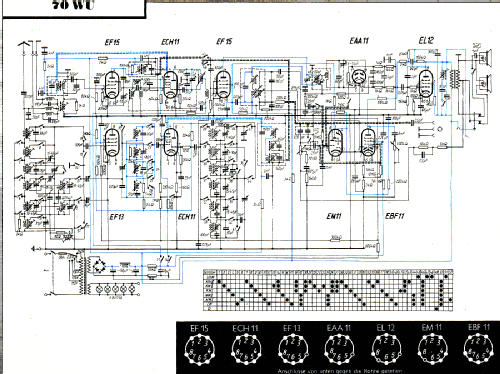 70WU; AEG Radios Allg. (ID = 2129241) Radio