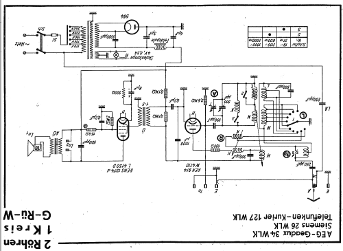 AEG Geadux 34WLK; AEG Radios Allg. (ID = 13325) Radio