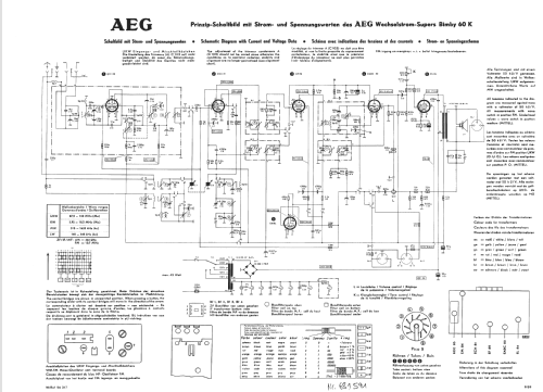 Bimby 60K; AEG Radios Allg. (ID = 230731) Radio