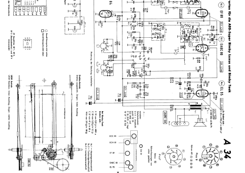 Bimby Teak Radio AEG Radios Allg.Elektricitäts-Ges., build |Radiomuseum.org