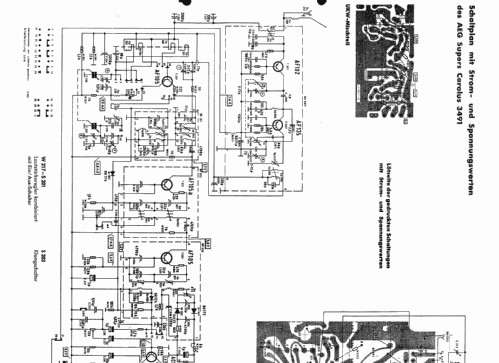 Carolus 3491; AEG Radios Allg. (ID = 50993) Radio