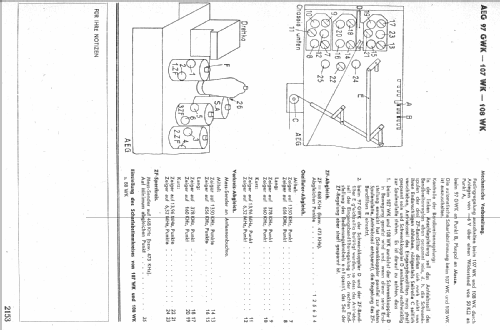 Der große AEG 108WK; AEG Radios Allg. (ID = 6402) Radio