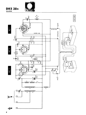 Deutscher Kleinempfänger für Batteriebetrieb DKE38B; AEG Radios Allg. (ID = 3068112) Radio