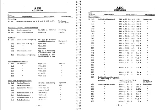 Elograph U211; AEG Radios Allg. (ID = 246020) Equipment