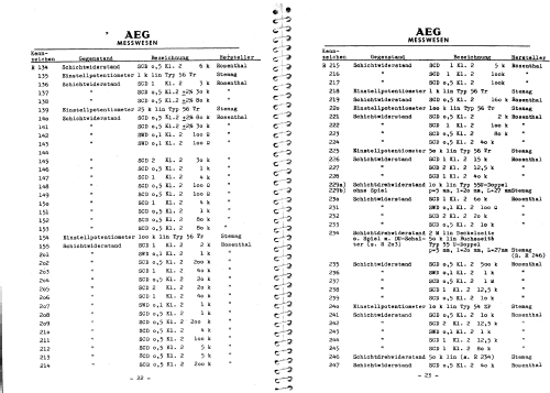 Elograph U211; AEG Radios Allg. (ID = 246021) Equipment