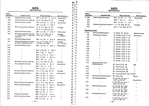 Elograph U211; AEG Radios Allg. (ID = 246022) Equipment