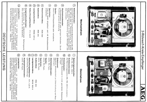 Geadux 112GLK; AEG Radios Allg. (ID = 481165) Radio