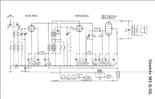 Geatrix 301G ; AEG Radios Allg. (ID = 6287) Radio