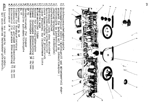 Magnetophon AW2; AEG Radios Allg. (ID = 2104435) R-Player