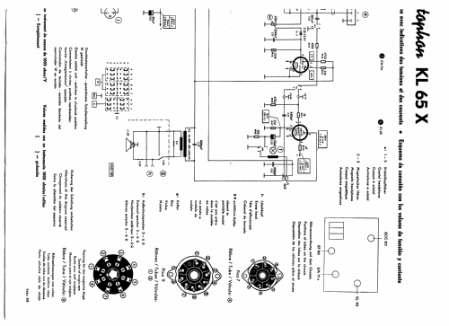 Magnetophon KL65KX; AEG Radios Allg. (ID = 219249) Ton-Bild