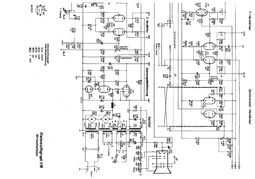 Oszillograph, Oszilloskop O19; AEG Radios Allg. (ID = 692766) Equipment