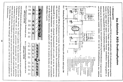 AEG-Super 709WK; AEG Radios Allg. (ID = 65119) Radio