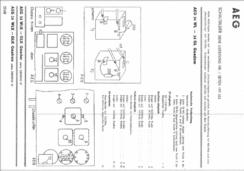 Super-Geador 34WLK ; AEG Radios Allg. (ID = 6406) Radio