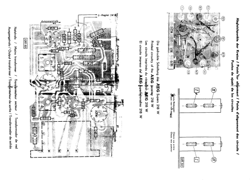 Super 218 W; AEG Radios Allg. (ID = 1618674) Radio