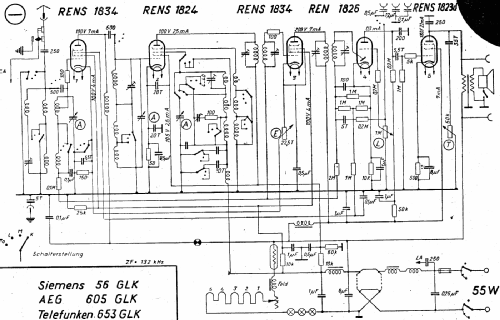 Super-Geador 605GLK; AEG Radios Allg. (ID = 2995962) Radio