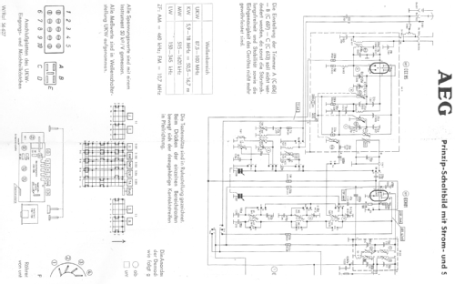 Tambour 62; AEG Radios Allg. (ID = 1299577) Radio