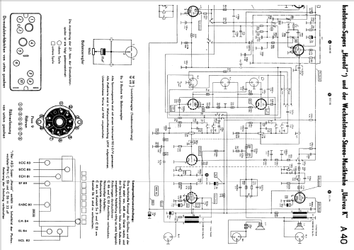 Univox K; AEG Radios Allg. (ID = 310154) Radio