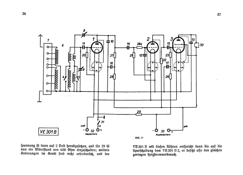 VE301B; AEG Radios Allg. (ID = 3062605) Radio