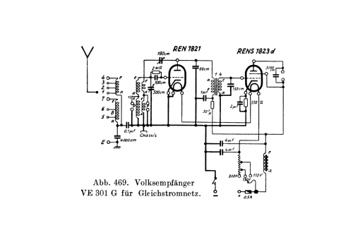 VE301G; AEG Radios Allg. (ID = 3059024) Radio