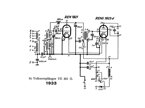 VE301G; AEG Radios Allg. (ID = 3059026) Radio