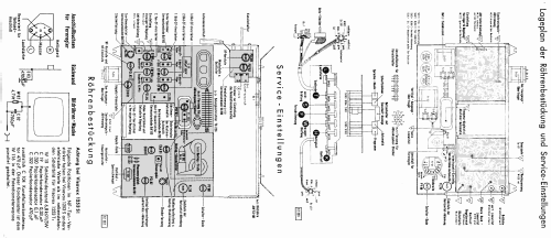 Visavox 1253S; AEG Radios Allg. (ID = 528662) Television