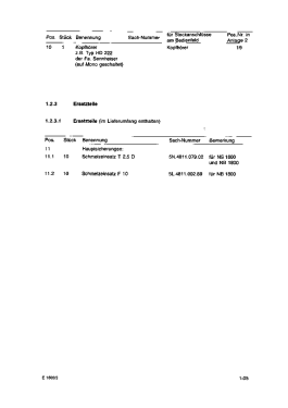 VLF-HF Empfänger E1800; AEG Radios Allg. (ID = 3086160) Commercial Re