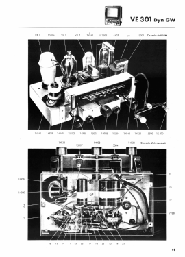 Volksempfänger VE301 Dyn GW; AEG Radios Allg. (ID = 3065823) Radio