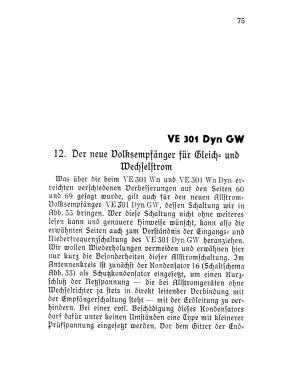 Volksempfänger VE301 Dyn GW; AEG Radios Allg. (ID = 3067722) Radio