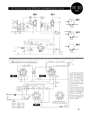 Volksempfänger VE301GW; AEG Radios Allg. (ID = 3061198) Radio