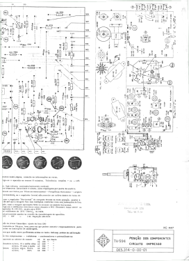 TV-594; AEG-Telefunken do (ID = 2960095) Television