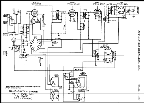 R-727 ; Affiliated Retailers (ID = 322533) Radio